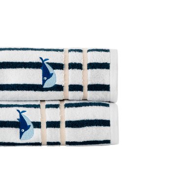 Serviette de toilette coton bio O DOUCE CARRE BLANC
