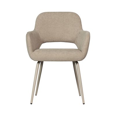Lot de 2 fauteuils de table en tissu- JENNY WOOOD