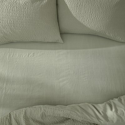 Hebden 100% Washed Cotton Fitted Sheet YARD
