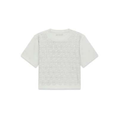 T-Shirt Avec Logo En Strass GUESS KIDS