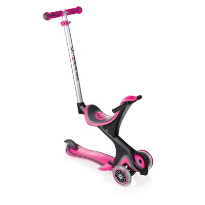 GLOBBER Evo Comfort - Trottinette -rose / noir AUTHENTIC SPORTS