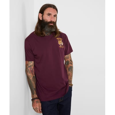 T-Shirt Imprimé Dos Tigre Motard JOE BROWNS