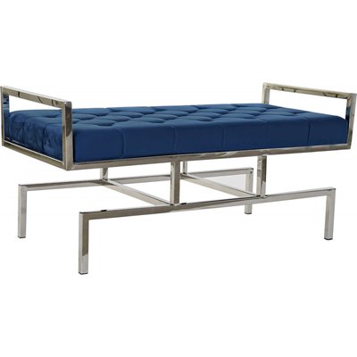 Banc en acier et velours, Moderno RECOLLECTION
