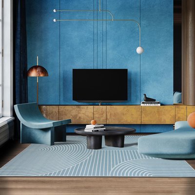 Tapis salon et chambre tissé motif géométrique AF2 ARCROL UN AMOUR DE TAPIS