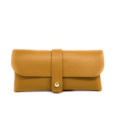 Etui à lunettes en cuir grainé LUMOS OH MY BAG