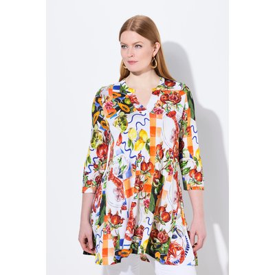 Blouse au tombé fluide, imprimés food ULLA POPKEN