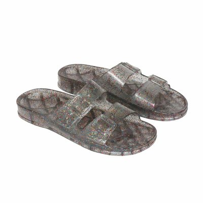 Mules doubles brides transparentes Anjo CACATOES