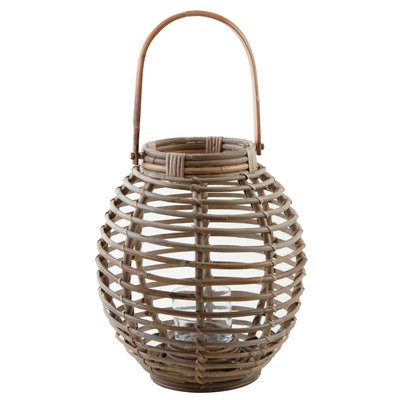 Lanterne En Rotin Et Verre Taille 1 AUBRY GASPARD