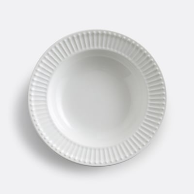 Lote de 6 pratos fundos, em porcelana, Jewely LA REDOUTE INTERIEURS