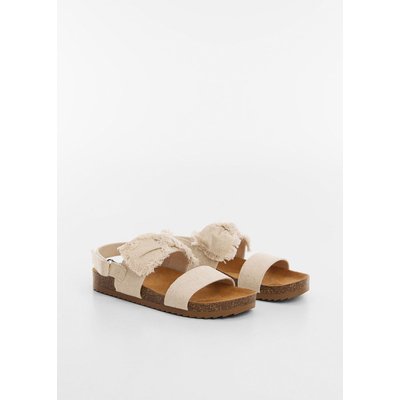 Sandales blanches mango clearance