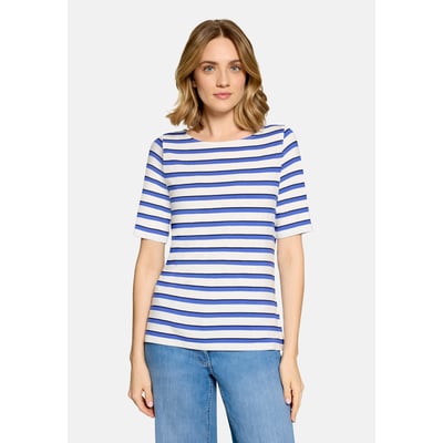 T-shirt à rainures à encolure bateau BETTY BARCLAY