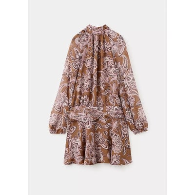 Robe silver MANGO