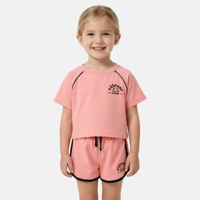 Ensemble t-shirt et short assorti CLUB ELLESSE