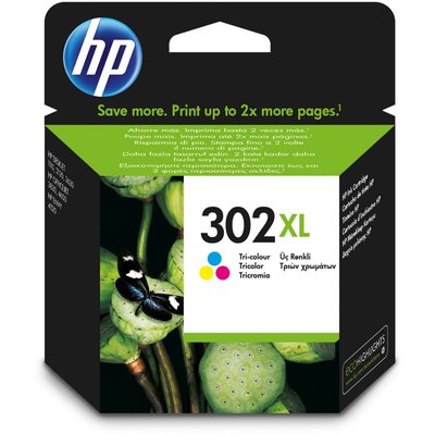 HP Cartouche d'encre N°302 XL 3 couleurs