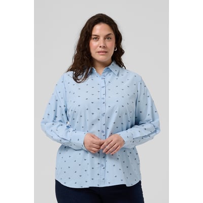 Chemise à manches longues KAFFE CURVE