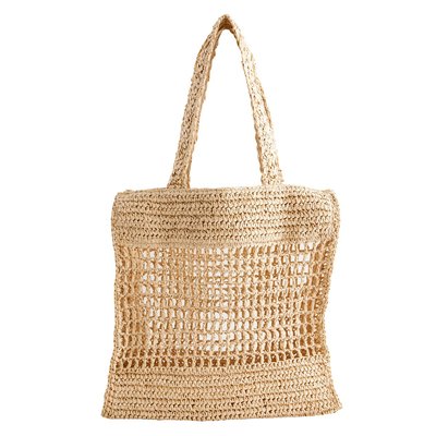 Sac à bandoulière en paille NEXT