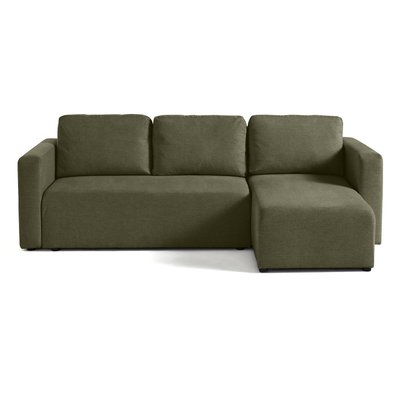 Canapé d'Angle Convertible en Tissu texturé 4 places - CANOPY LISA DESIGN