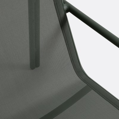 Sillón bajo de jardín, aluminio y textileno, Lysa LA REDOUTE INTERIEURS