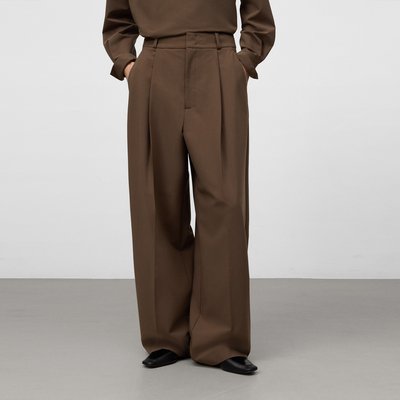 Pantalon de costume à jambes larges ADOLFO DOMINGUEZ