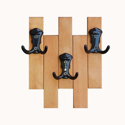 Patère en bois Mymo HANAH HOME