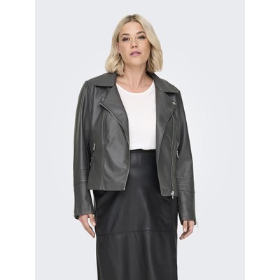 Blouson court zippé en simili ONLY CARMAKOMA