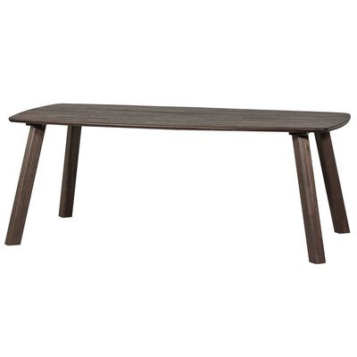 Table à manger en bois de chêne 4 personnes DEENS WOOOD