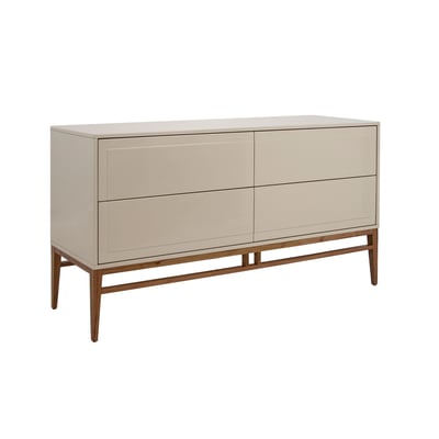 Buffet en bois beige et noyer ANGEL CERDA