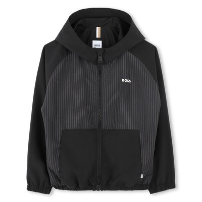 Coupe-vent zippé à capuche BOSS KIDSWEAR