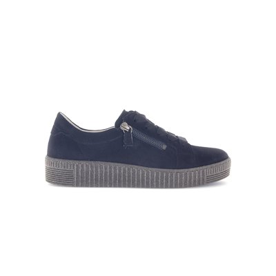 Baskets en cuir vernis à talon compensé GABOR