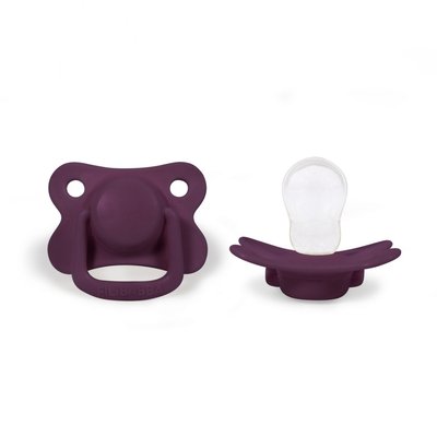Lot de 2 sucettes anatomiques en silicone 6m+ FILIBABBA