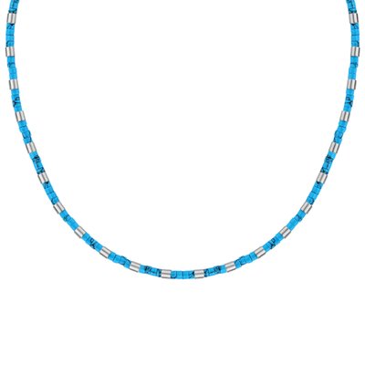 Collier en acier, cristaux, ipg PIETRE MORELLATO