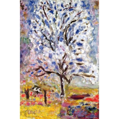 Tableau peinture l'amandier en fleurs de pierre bonnard HEXOA