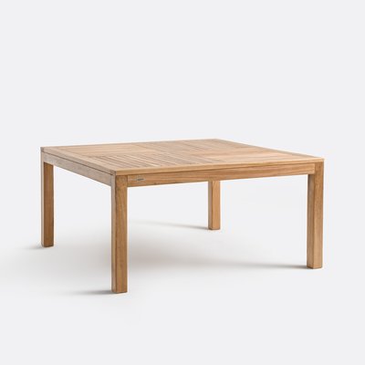 Table de jardin carrée en teck massif, Angoula LA REDOUTE INTERIEURS