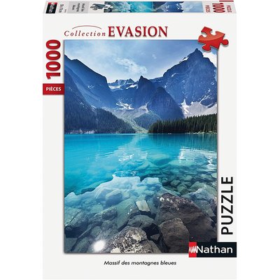 Nathan puzzle 1000 p - massif des montagnes bleues NATHAN