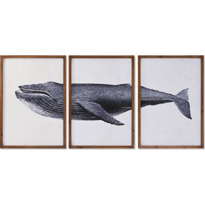 Tableau poissons en verre, élégance marine RECOLLECTION