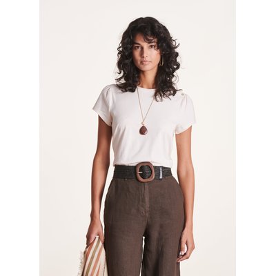 T-shirt droit en coton biologique LA FEE MARABOUTEE