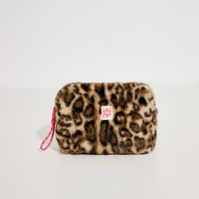 Trousse motif léopard GRAIN DE MALICE