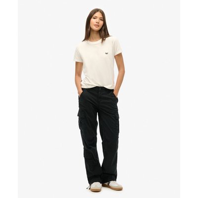 Pantalon cargo droit taille basse SUPERDRY