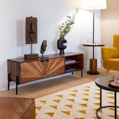 Meuble TV en bois d'acacia  ELVIRA MADE IN MEUBLES 