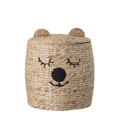 Panier avec couvercle en jacinthe d'eau H50 DOLMA BLOOMINGVILLE