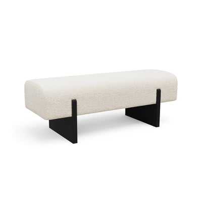 Banc en tissu bouclette VOG SIA HOME