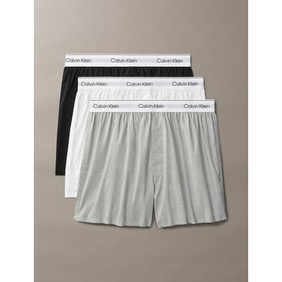 Lot de 3 caleçons slim Icon Cotton Stretch CALVIN KLEIN UNDERWEAR