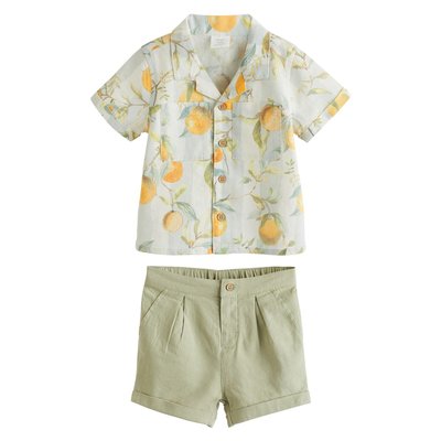 Chemise et short, ensemble bébé NEXT