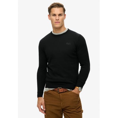 Pull slim col rond Essential SUPERDRY