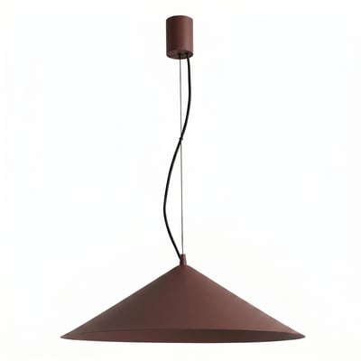 Suspension Acier Marron LED 1 Fint EDEN