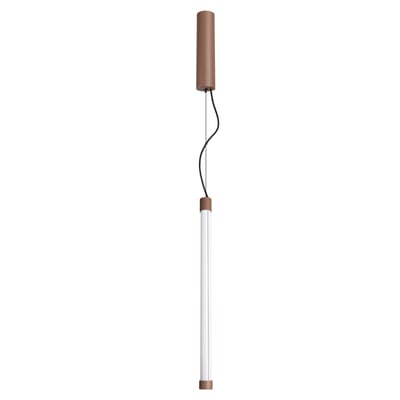 Suspension Acier Marron LED 1 Trang EDEN