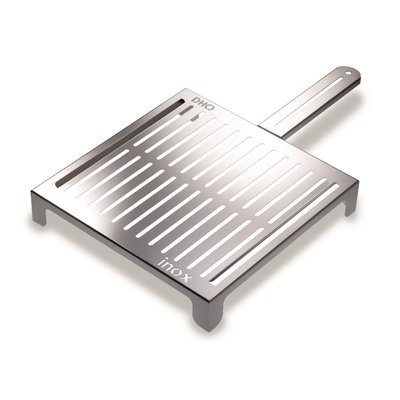Grille de cuisson barbecue en Acier Inoxydable, cuisson de poissons/légumes. DON HIERRO