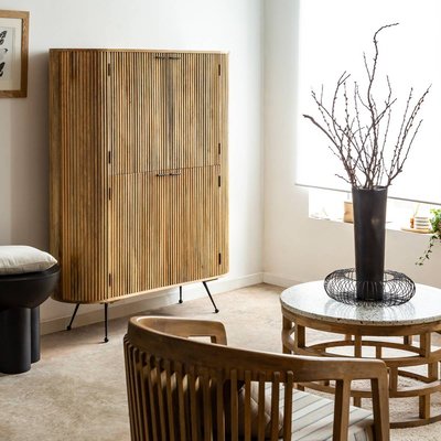 Armoire en bois de manguier  AMBRINE MADE IN MEUBLES 