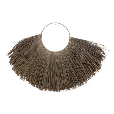 Collier décoratif murale en raphia ALINE HYDILE