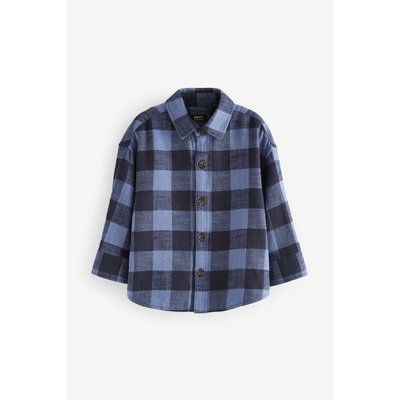Chemise à manches longues et carreaux NEXT
